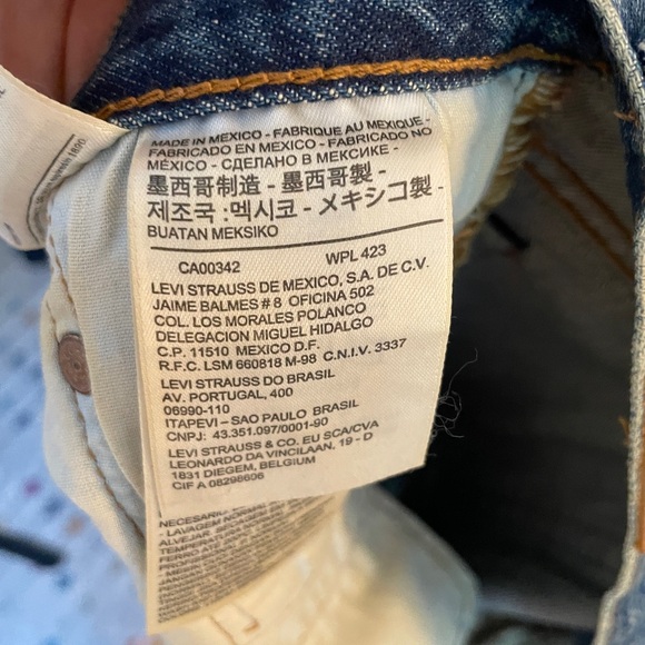 Levis 501 S Like NEW! - Picture 6 of 9